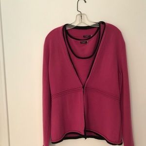 Luxury cashmere sweater set